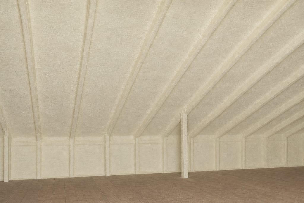 Attic Spray Foam Insulation photo